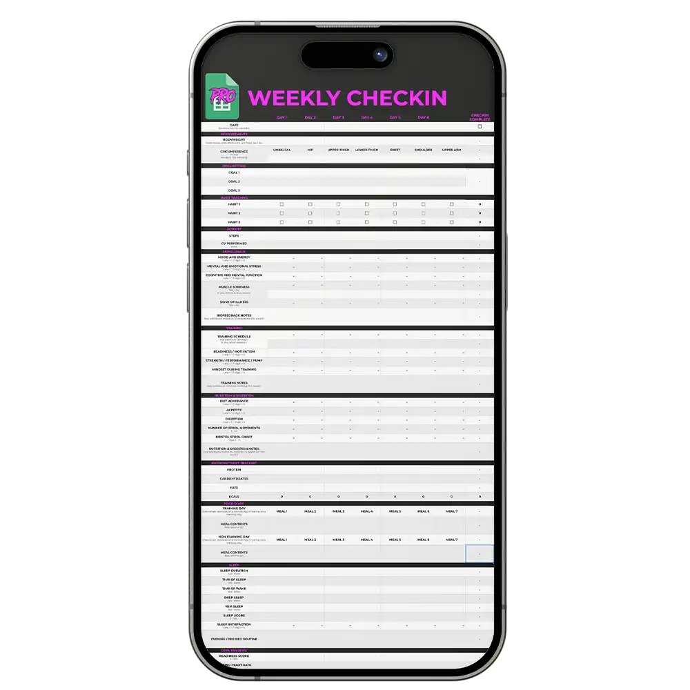 Check-In & Progress Tracking